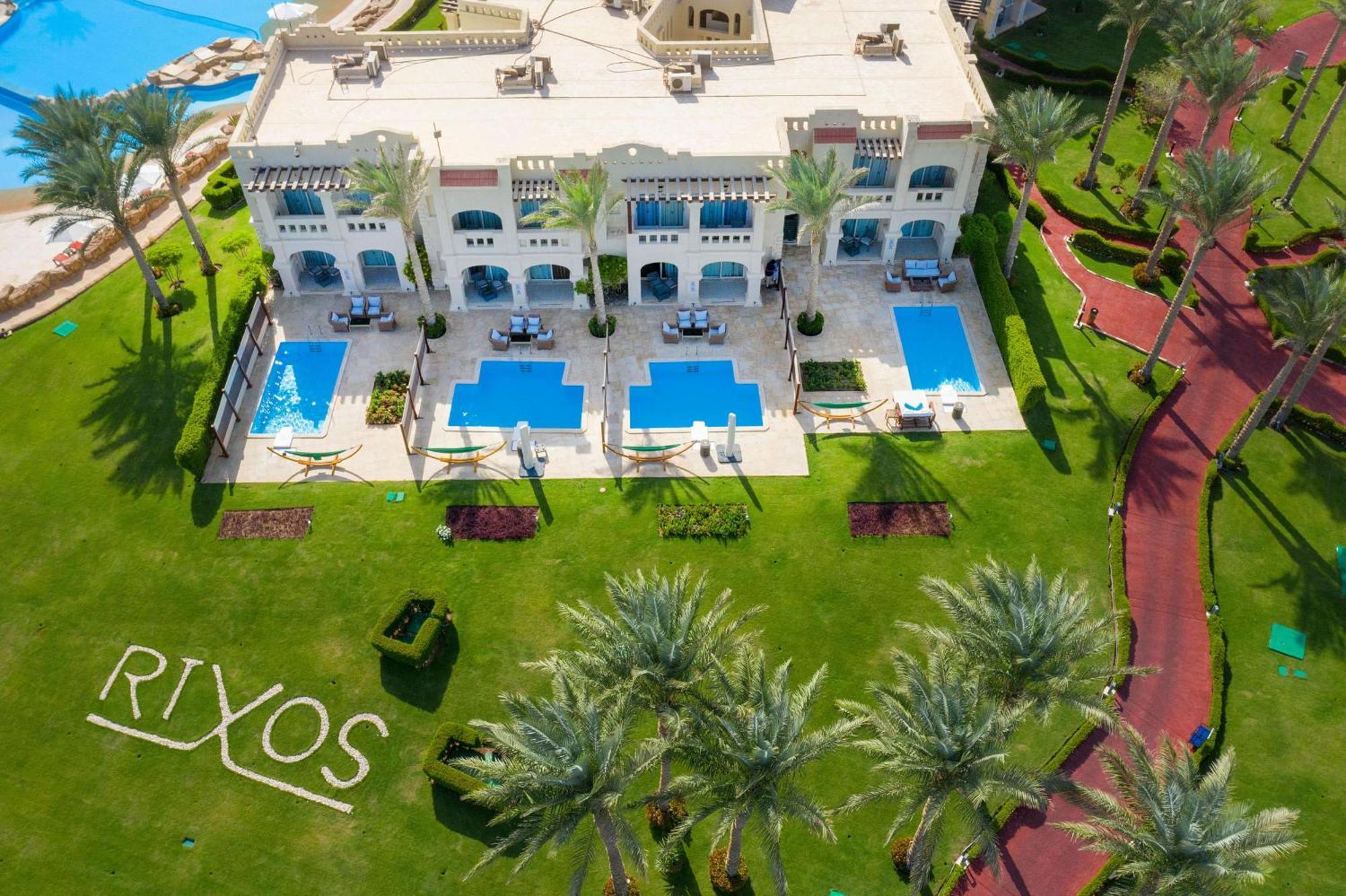 Rixos Sharm El Sheikh (Adults Only) Hotel Exterior photo Aerial view of the resort