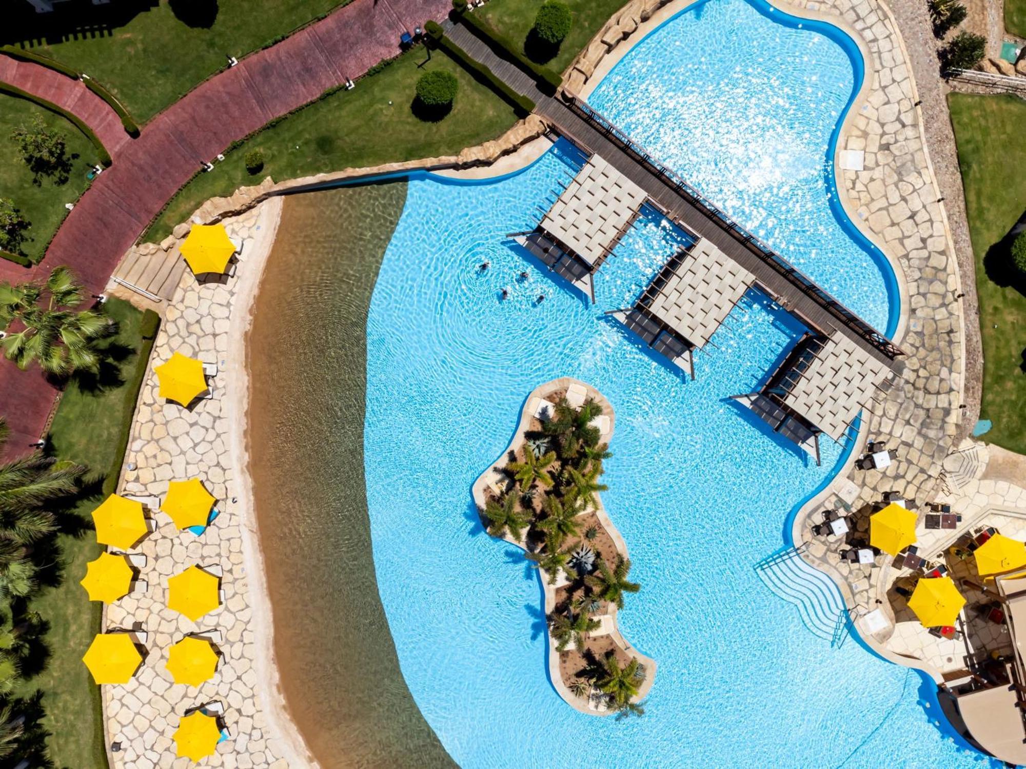 Rixos Sharm El Sheikh (Adults Only) Hotel Exterior photo Aerial view of the pool