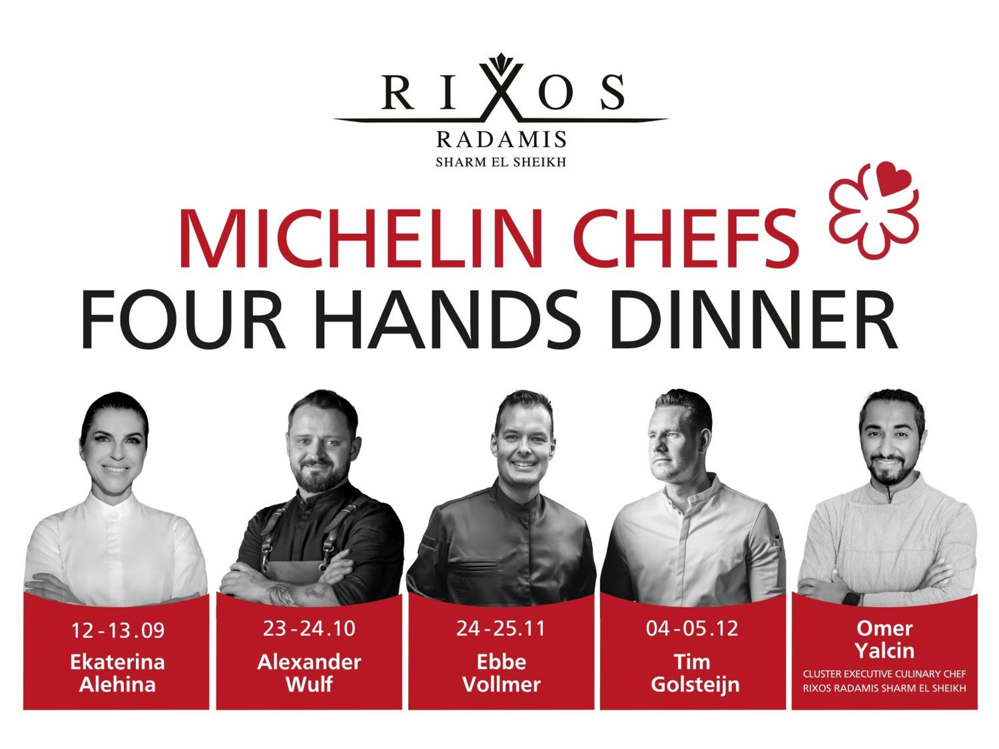 Rixos Sharm El Sheikh (Adults Only) Hotel Exterior photo Michelin Four Hands Dinner 2012